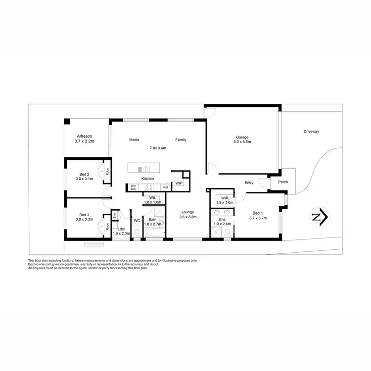 Floorplan of Homely house listing, 24 Tahitian Terrace, Point Cook VIC 3030