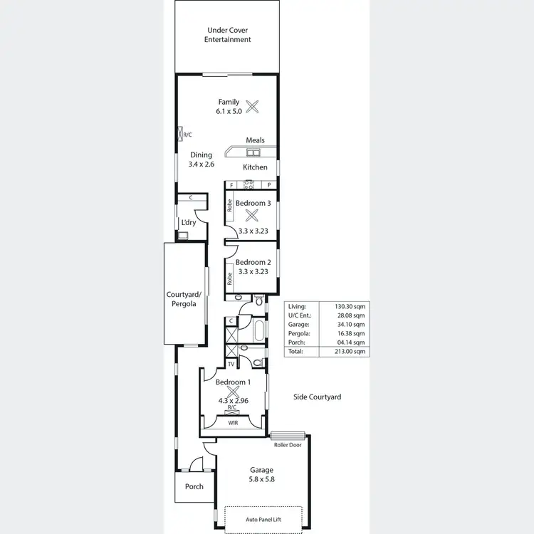 Floorplan of Homely house listing, 6 Cornwall Street, Lockleys SA 5032