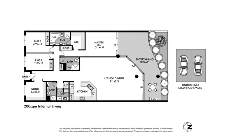 Floorplan of Homely apartment listing, 9/10 Lincoln Crescent, Woolloomooloo NSW 2011