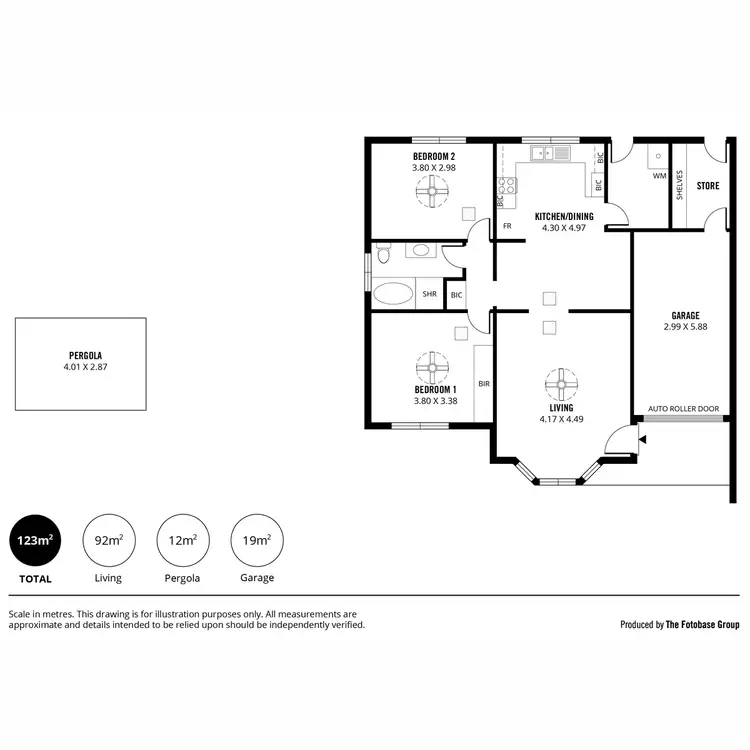 Floorplan of Homely unit listing, 4/37 Crissoula Avenue, Hope Valley SA 5090