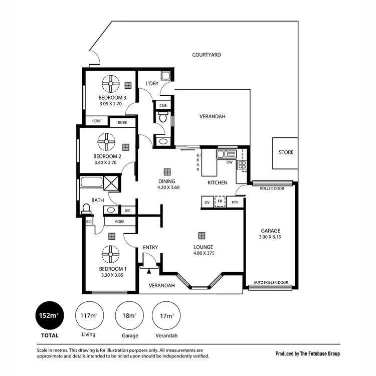 Floorplan of Homely unit listing, 1/63 Howard Street, Broadview SA 5083