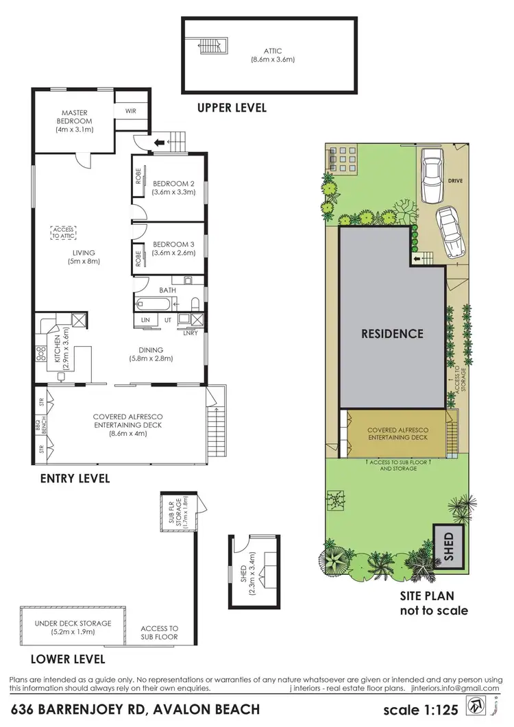 Floorplan of Homely house listing, 636 Barrenjoey Road, Avalon Beach NSW 2107