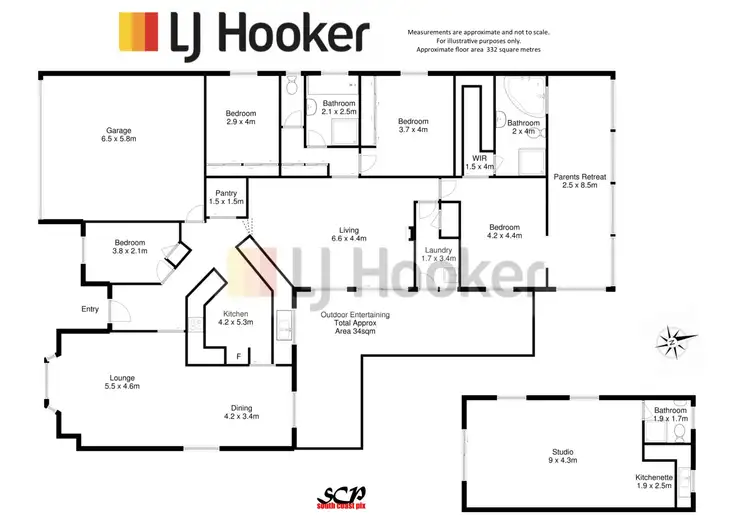 Floorplan of Homely house listing, 4 John Oxley Crescent, Sunshine Bay NSW 2536