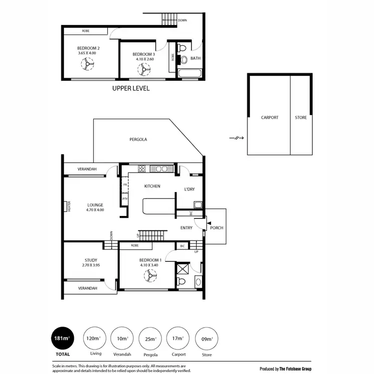 Floorplan of Homely house listing, 23 Deborah Grove, Modbury North SA 5092