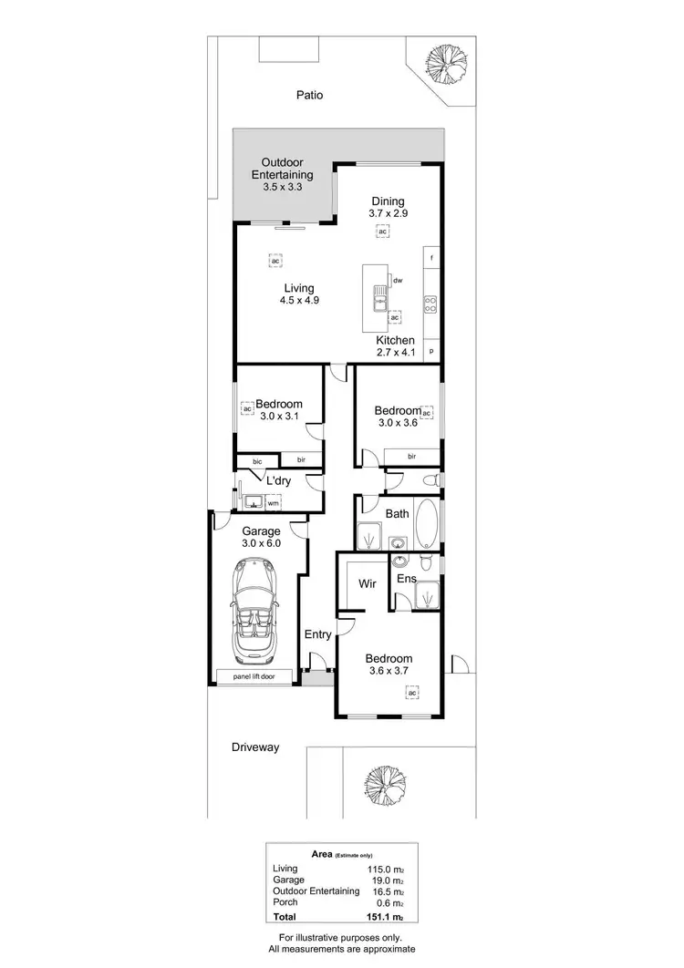 Floorplan of Homely house listing, 6 St Josephs Place, Cowandilla SA 5033