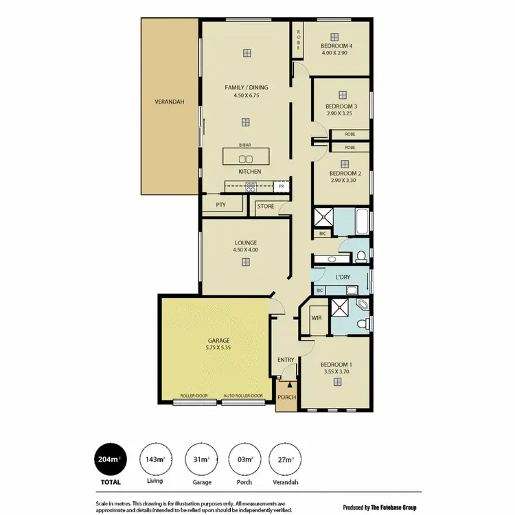 Floorplan of Homely house listing, 40 Waterlily Terrace, Murray Bridge SA 5253