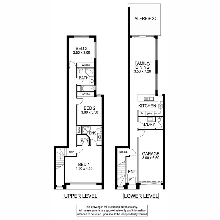 Floorplan of Homely townhouse listing, 20 Kelmscott Street, Oaklands Park SA 5046