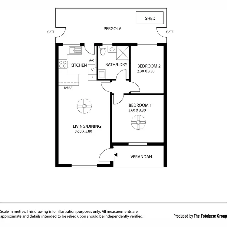 Floorplan of Homely unit listing, 4/2 Henry Street, Payneham SA 5070