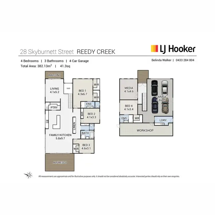 Floorplan of Homely house listing, 28 Skyburnett Street, Reedy Creek QLD 4227