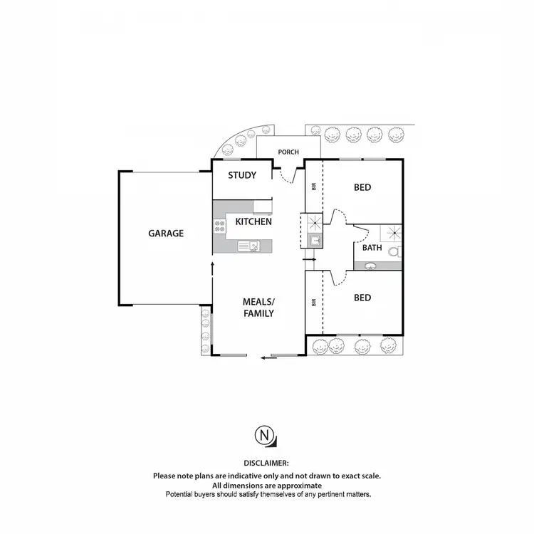 Floorplan of Homely unit listing, 10/7 Ridge Road, Whittlesea VIC 3757