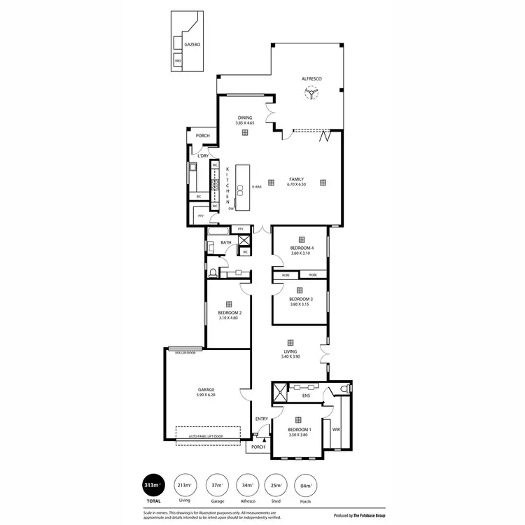 Floorplan of Homely house listing, 24 Bruce Street, Broadview SA 5083