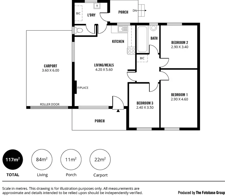 Floorplan of Homely house listing, 19 Wilkins Road, Elizabeth Downs SA 5113