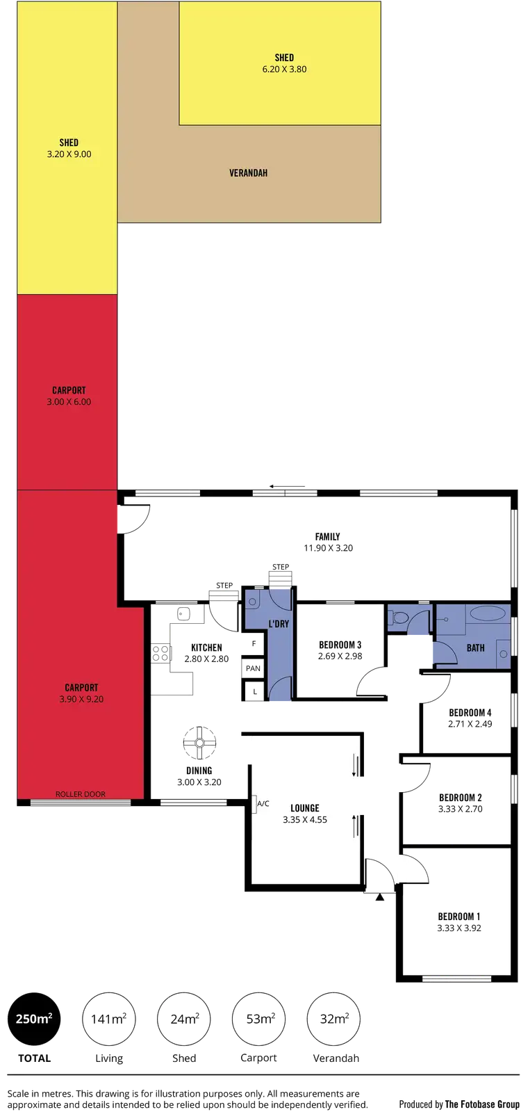 Floorplan of Homely house listing, 26 Standfield Road, Aldinga Beach SA 5173