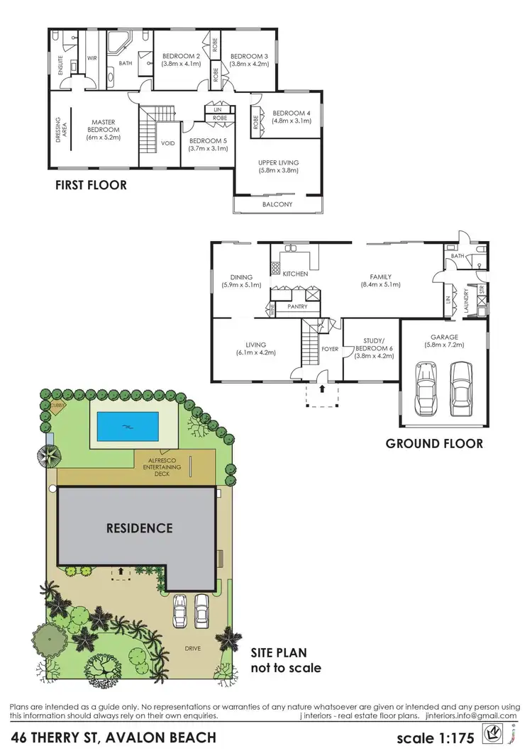 Floorplan of Homely house listing, 46 Therry Street, Avalon NSW 2107