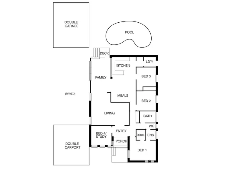 Floorplan of Homely house listing, 50 Stewart Street, Boronia VIC 3155