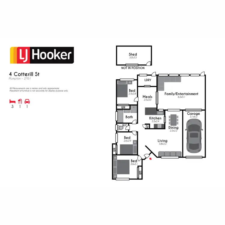 Floorplan of Homely house listing, 4 Cotterill Street, Plumpton NSW 2761