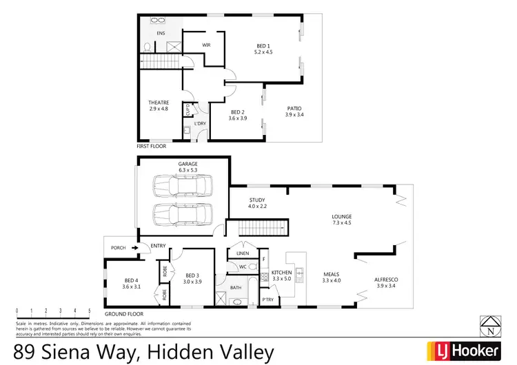Floorplan of Homely house listing, 89 Siena Way, Hidden Valley VIC 3756