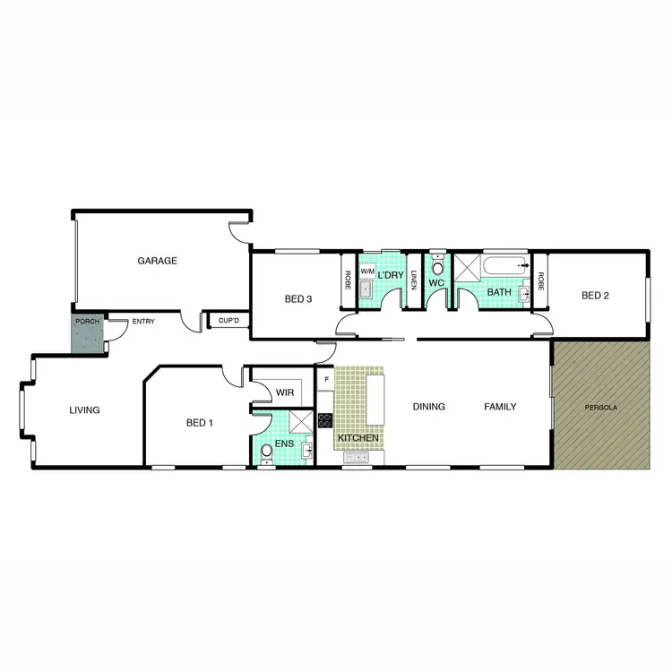 Floorplan of Homely house listing, 31 Anna Morgan Circuit, Bonner ACT 2914