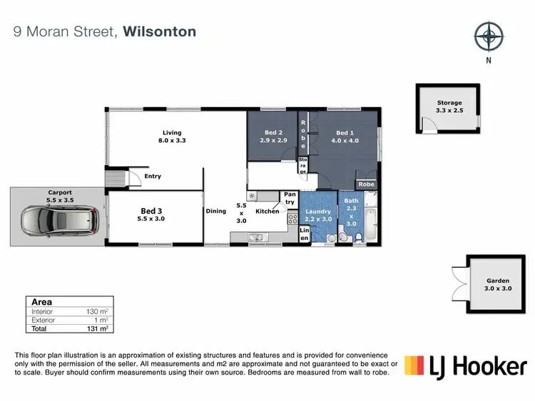Floorplan of Homely house listing, 9 Moran Street, Wilsonton QLD 4350