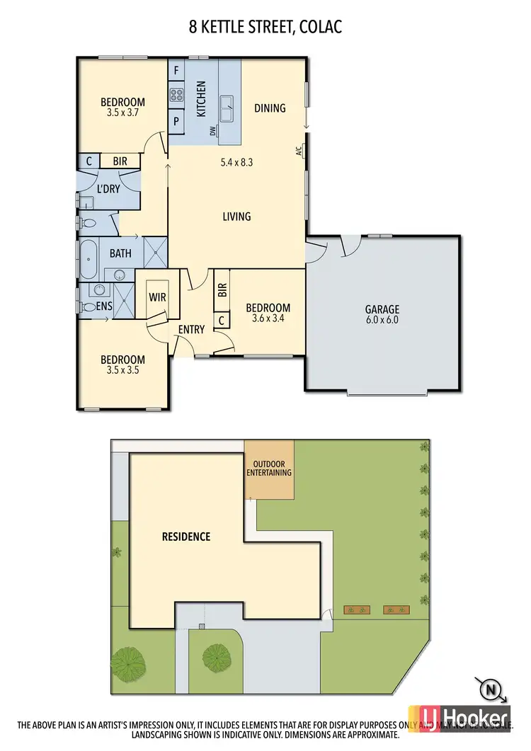 Floorplan of Homely house listing, 8 Kettle Street, Colac VIC 3250