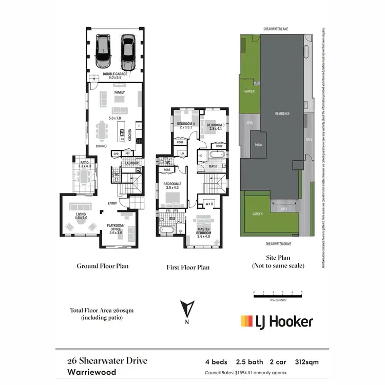 Floorplan of Homely house listing, 26 Shearwater Drive, Warriewood NSW 2102