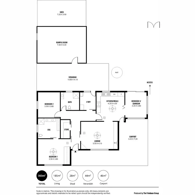 Floorplan of Homely house listing, 265 Adelaide Road, Murray Bridge SA 5253