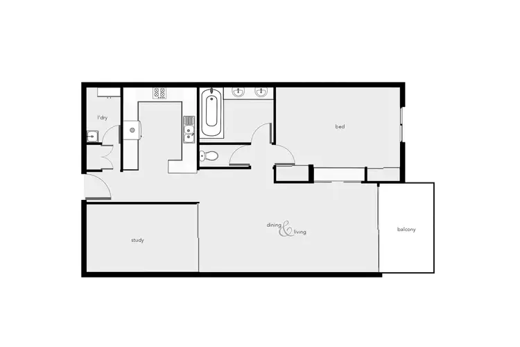 Floorplan of Homely unit listing, 1122/2 Greenslopes Street, Cairns North QLD 4870