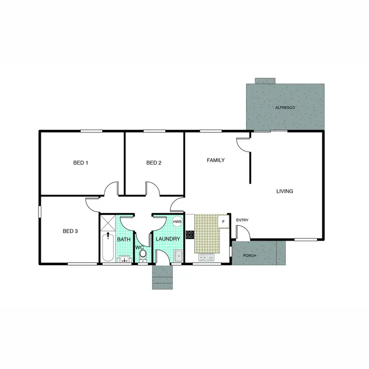 Floorplan of Homely house listing, 3 Platt Place, Charnwood ACT 2615