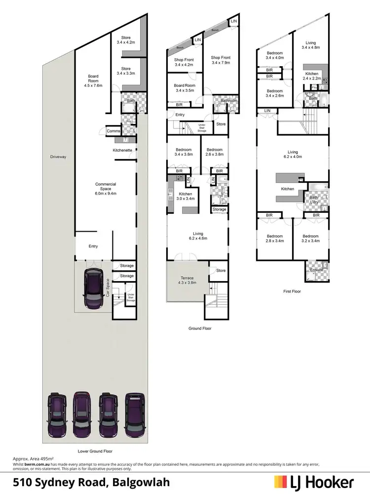 Floorplan of Homely house listing, 510 Sydney Road, Balgowlah NSW 2093