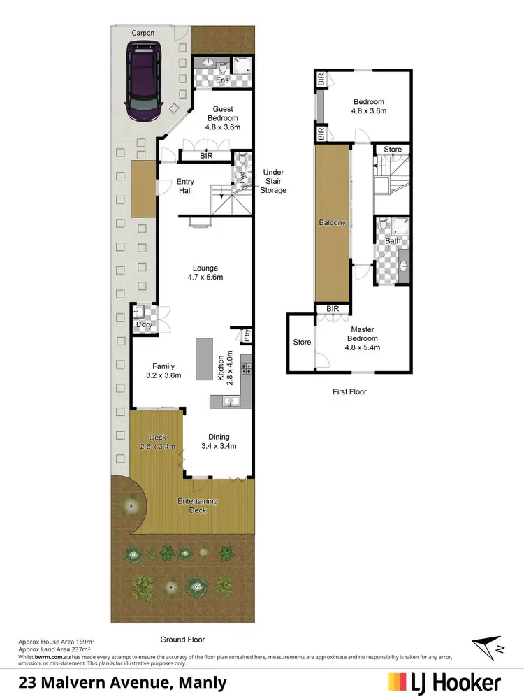Floorplan of Homely house listing, 23 Malvern Avenue, Manly NSW 2095