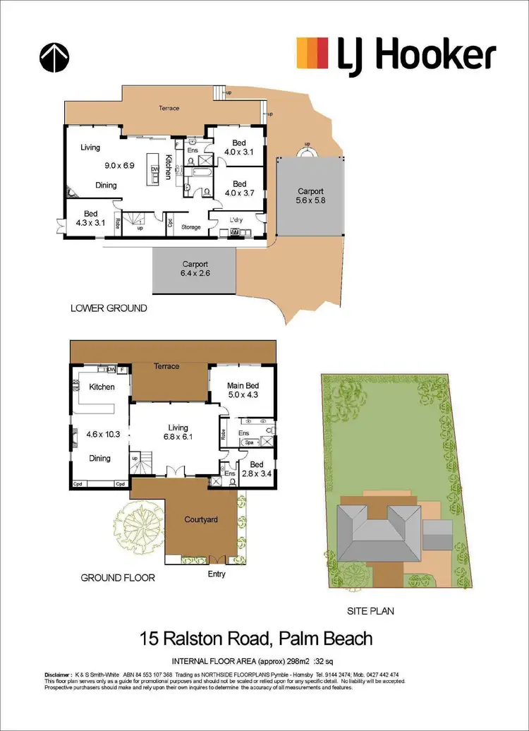 Floorplan of Homely house listing, 15 Ralston Road, Palm Beach NSW 2108