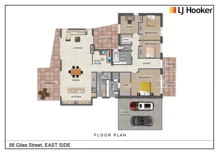 Floorplan of Homely house listing, 56 Giles Street, East Side NT 870
