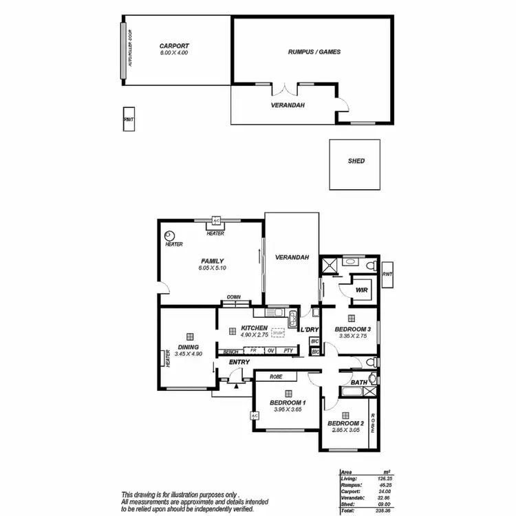 Floorplan of Homely house listing, 21 Heather Drive, Para Vista SA 5093