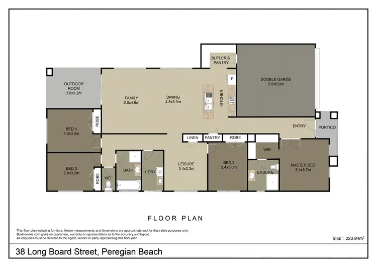 Floorplan of Homely house listing, 38 Long Board Street, Peregian Beach QLD 4573