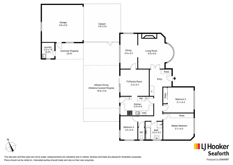 Floorplan of Homely semi-detached listing, 1/21 Seaview Street, Balgowlah NSW 2093