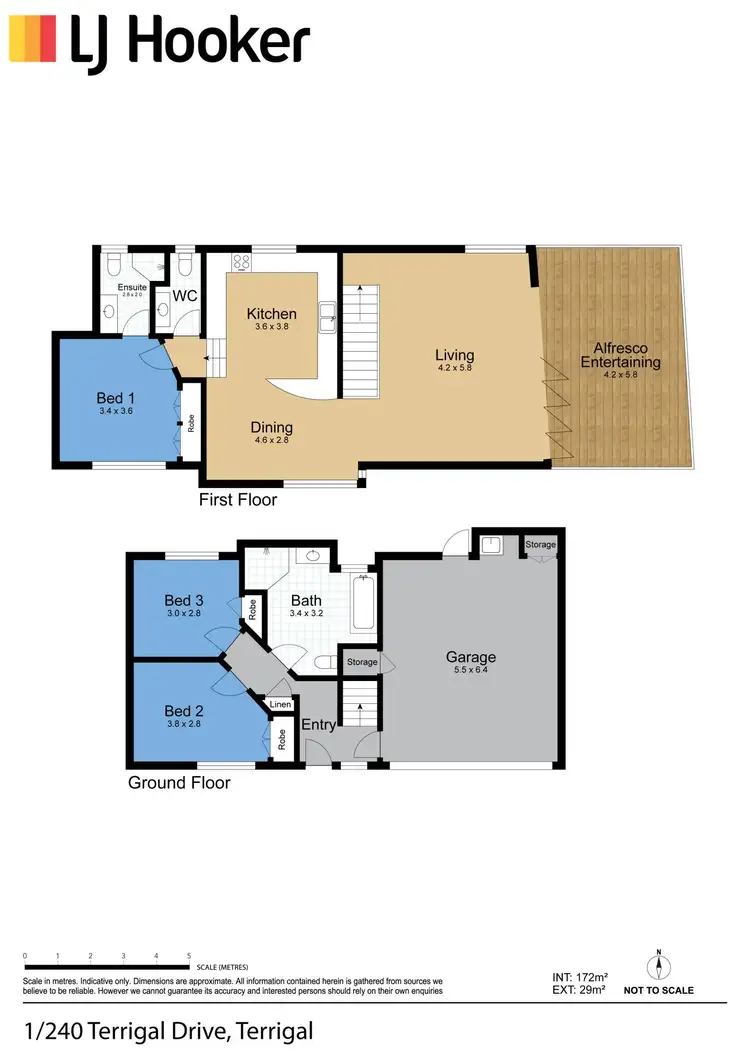 Floorplan of Homely townhouse listing, 1/240 Terrigal Drive, Terrigal NSW 2260