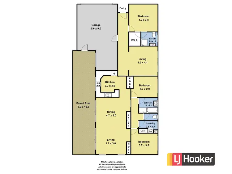 Floorplan of Homely house listing, 17 Melaleuca Mews, Inverloch VIC 3996