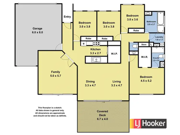 Floorplan of Homely house listing, 1 Citadel Way, Inverloch VIC 3996