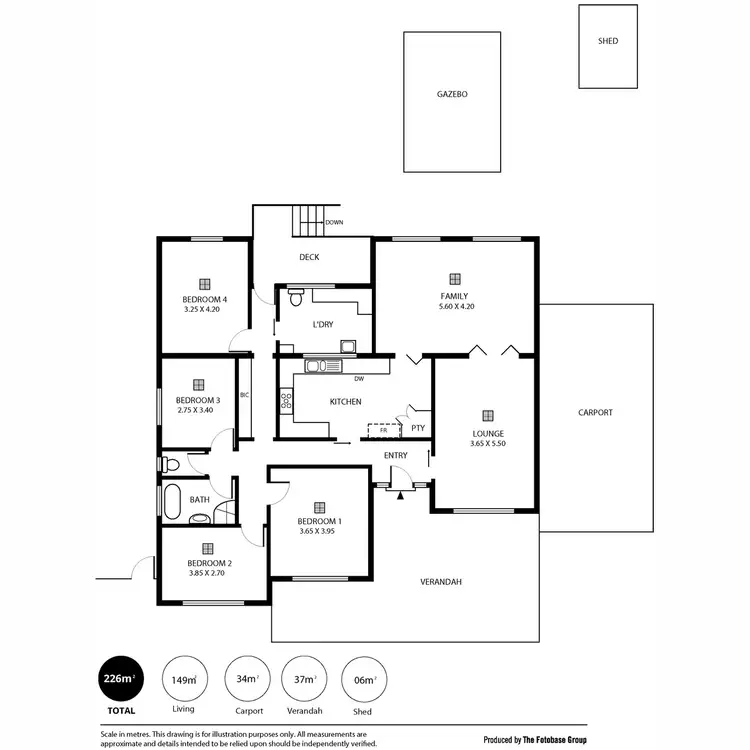 Floorplan of Homely house listing, 3 Dorian Street, Para Vista SA 5093