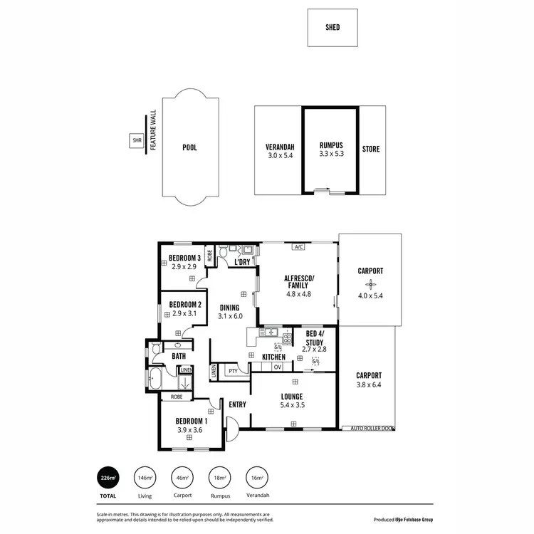 Floorplan of Homely house listing, 12 Nellie Street, Parafield Gardens SA 5107