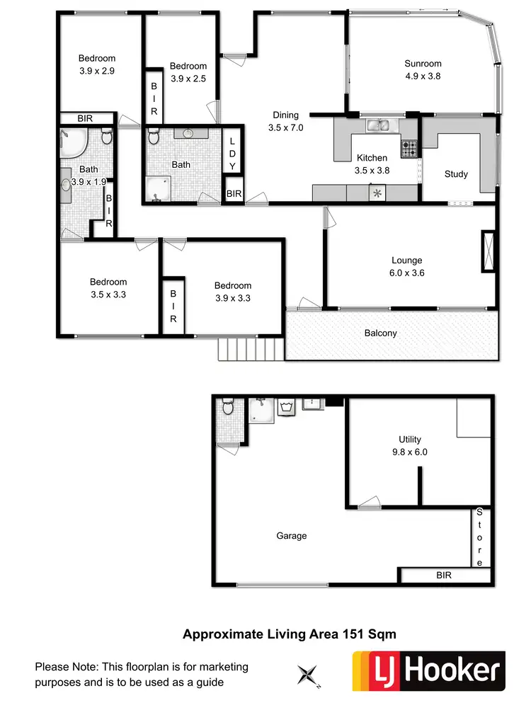 Floorplan of Homely house listing, 15 Louise Road, Austins Ferry TAS 7011