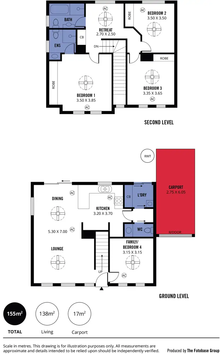 Floorplan of Homely house listing, 1/83 Fenton Avenue, Christies Beach SA 5165