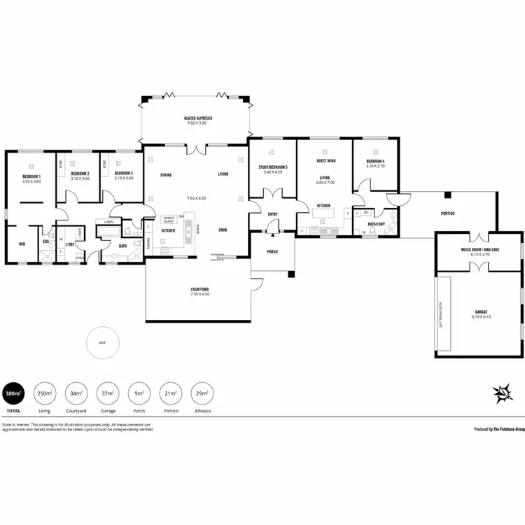 Floorplan of Homely house listing, 1 St Andrews Avenue, Mount Osmond SA 5064
