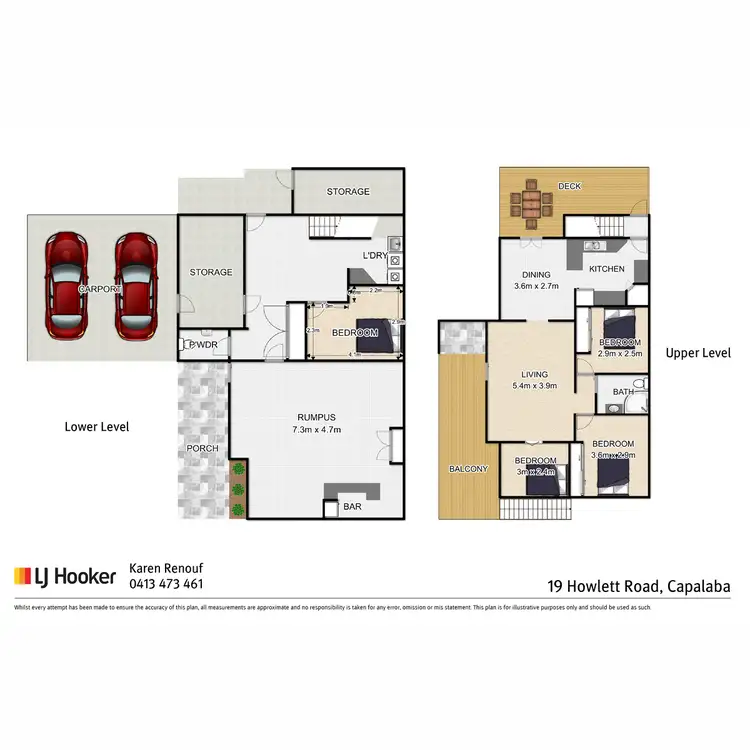 Floorplan of Homely house listing, 19 Howlett Road, Capalaba QLD 4157