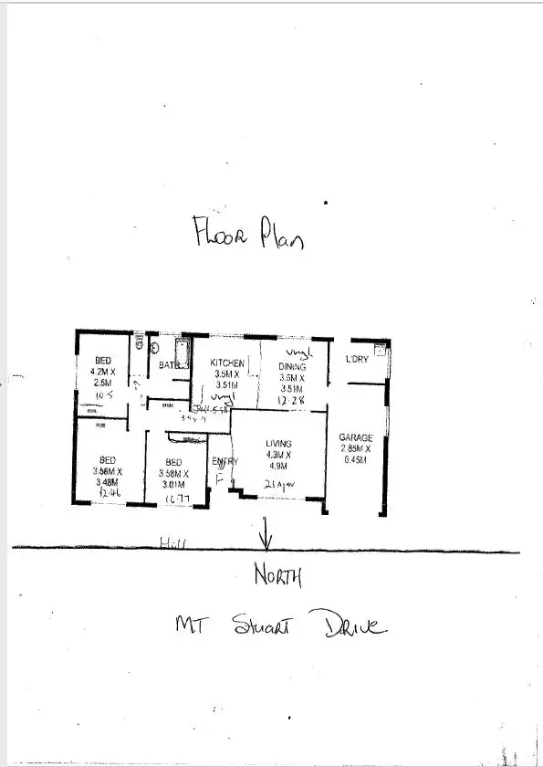 Floorplan of Homely house listing, 11 Mount Stuart Drive, Newnham TAS 7248