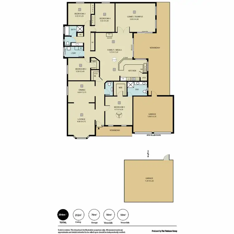 Floorplan of Homely house listing, 9 Weintal Court, Tanunda SA 5352