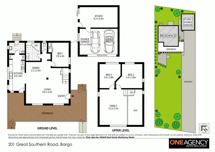 Floorplan of Homely house listing, 201 Great Southern Road, Bargo NSW 2574