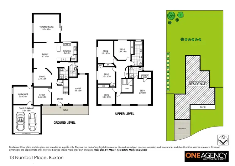 Floorplan of Homely house listing, 13 Numbat Place, Buxton NSW 2571