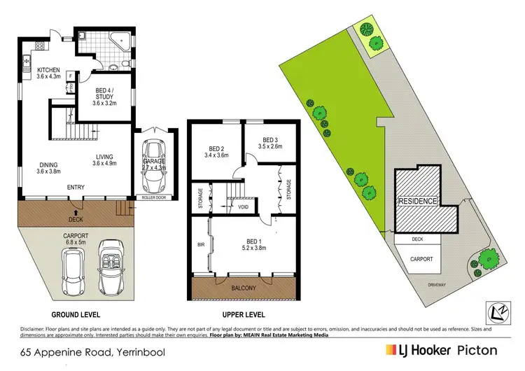 Floorplan of Homely house listing, 65 Appenine Road, Yerrinbool NSW 2575