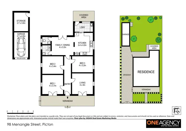 Floorplan of Homely house listing, 98 Menangle Street, Picton NSW 2571